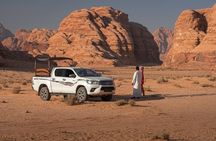 Wadi Rum Trip -full Day Jeep Tour + Cave Experience