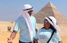 Chep Day Tour To Pyramids Giza, Memphis, Saqqara lunch camel