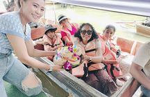 Private Floating market and Railway Market & Ayutthaya Historical