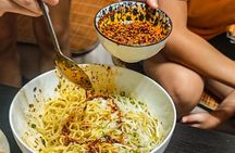 Learn cold noodle and wolf-teeth potato at local home