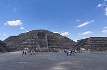 Pyramids + Cave Restaurant + Guadalupe's Basilica Private Tour