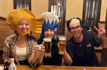Tokyo Shinjuku Bar Hopping –Wagyu , Ramen & 7 Dishes