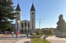 Day in Međugorje : St James & Apparition Mountain