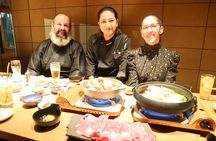 Authentic Sukiyaki Dinner and Life in Shibuya and Nakameguro 