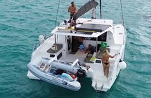 Cagliari : Catamaran excursion with Prosecco toast