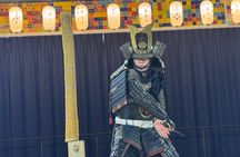 Osaka:Samurai Show & Experience with Halal Sukiyaki