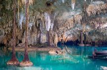 Private Cenote Sac Actun Cave Adventure from Riviera Maya