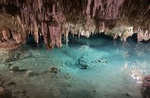 Private Cenote Sac Actun Cave Adventure from Riviera Maya