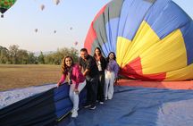 Balloon flight over Teotihuacan