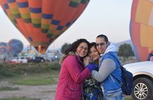 Balloon flight over Teotihuacan