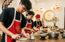 Private Hanoi Cooking Class and Market Tour with Hotel Transfers