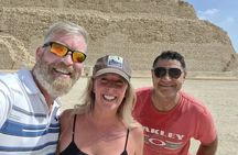 Full-Day Private Tour of Giza Pyramids & Saqqara& memphis