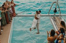 Sunset Cancún Mayëy Premium Catamaran Dinner with Open Bar