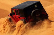 Private Wrangler Jeep Desert Safari Sunset, Camel Ride BBQ Dinner