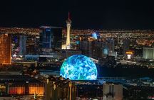 Las Vegas Strip Night Flight and Wizard of Oz Show at the Sphere