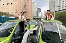 Official Tokyo Shibuya : KIMONO Dressed EV-Go Kart Activity Tour
