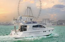48ft Luxury Yacht Charter Dubai Marina, Atlantis and Burj Al Arab