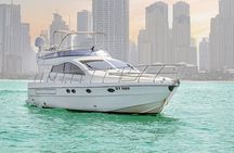 48ft Luxury Yacht Charter Dubai Marina, Atlantis and Burj Al Arab