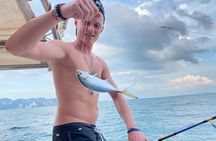 Sunset Dinner Cruise with night Swimming by Luxury Junk Boat