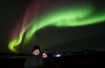 Northern Lights Bus: Cozy Night Adventure with Hot Chocolate