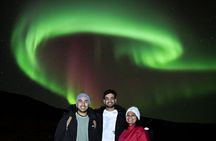 Northern Lights Bus: Cozy Night Adventure with Hot Chocolate