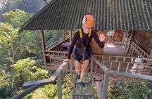 Vang Vieng:Zipline, Cave Tube, Trek,Longtail Boat, lagoon 2
