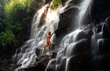 Ubud : Waterfalls, Water Temple & Rice Terraces Private Tour 