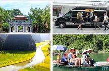 Ninh Binh tour from Hanoi with 9 Pax on DCar Limosine