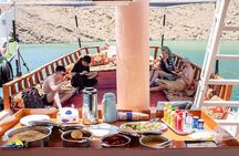 Khasab Musandam Dhow Cruise Dolphin Watching and Snorkeling