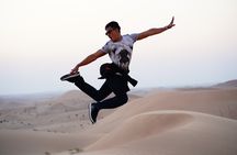 Short Private Desert Safari Tour with Camel Ride & Sand boarding