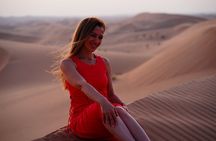 Short Private Desert Safari Tour with Camel Ride & Sand boarding