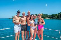 Puerto Plata Catamaran Cruise with Snorkeling, BBQ & Open Bar
