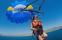 Los Cabos Parasailing Adventure Skybound over Cabo San Lucas Bay