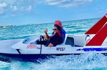 Self Drive Speedboat and Swim with the Pigs