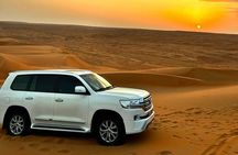 Magic desert safari by land cruise in the Empty Quarter