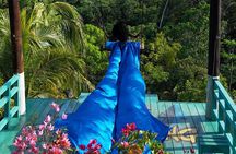 Jamaica Swing with Dress Rental, Drone Shoot and Transportation