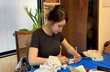 Hot Spring Dyeing Workshop in Beppu