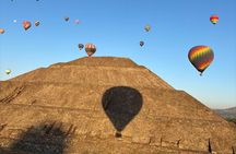 Hot air balloon ride over Teotihuacan