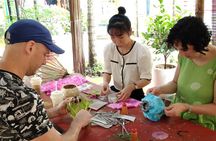 Hoi An Coconut Boat Ride and Lantern Making Experience