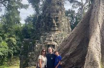  Siem Reap: 1-Day Angkor Wat + Private Tour Guide with Tuk-Tuk 
