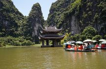 Hoa Lu Trang An Mua Cave Cycling Small Group of 12 from Hanoi