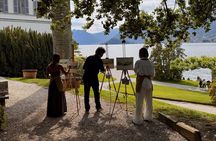 Private painting class on Lake Como shores Bellagio