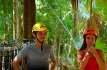 Jungle Adventure Atv , Ziplines And Cenote Swimming 