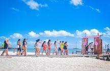 Isla Mujeres Catamaran with Snorkel, Lunch & Unlimited Drinks