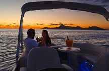 Toa Boat Bora Bora Private Sunset On Majestic Pontoon Boat