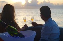 Toa Boat Bora Bora Private Sunset On Majestic Pontoon Boat