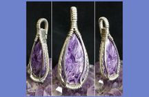 Wire Wrap Pendant Jewelry Workshop In Denver