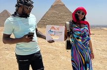 Half Day Tour Giza Pyramids and Great Sphinx with privet Guide 
