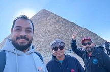Half Day Tour Giza Pyramids and Great Sphinx with privet Guide 
