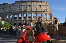 Rome Private Vespa Tour Pick-up from Hotel 